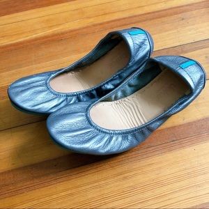 Silver Tieks Ballet Shoe